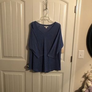 Coldwater Creek blue top